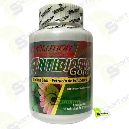 Antibiotic Gold 60 Tabletas